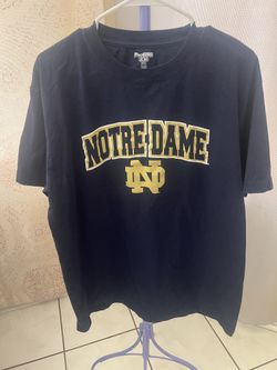 Pro Edge Notre Dame Fighting Irish Men's Navy Gold Shirt Size XL