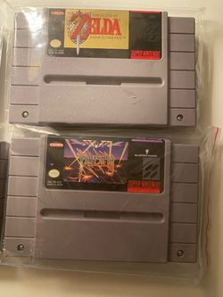 Zelda/Mega man X,Super Nintendo games(for trades)