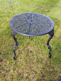 Metal Bistro Table