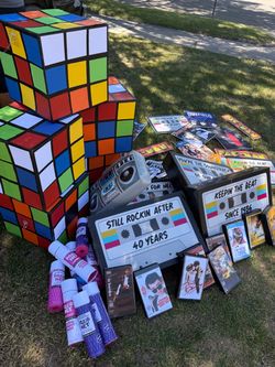 80s Theme Party Decoration Set