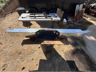 Rear Chrome Tow Bumper