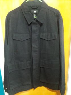 NEW H&M BLACK JACKET