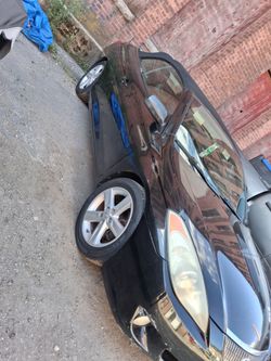 Black Toyota Camry Solara Coupe