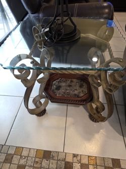 Coffee Table With Two Matching End Tables