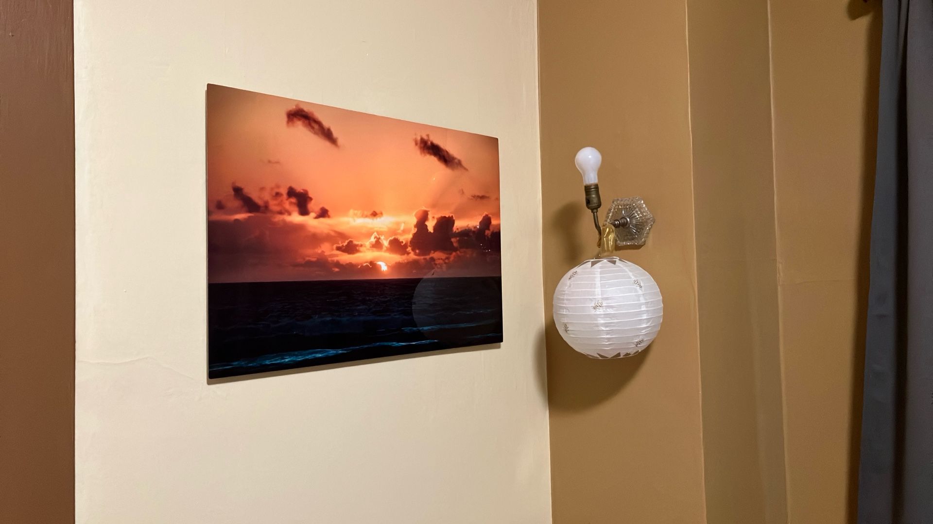Ocean Sunrise Photo Metal Print