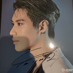 Signed Taemin Super M Mini Poster