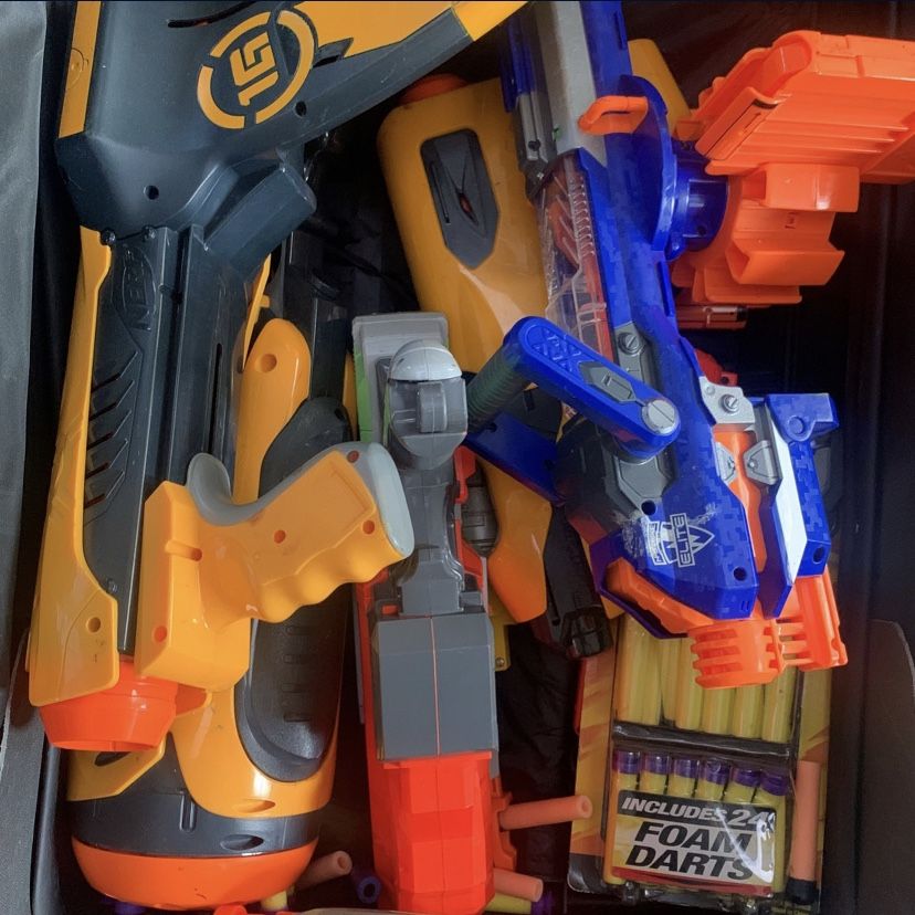 Nerf Gun Lot 