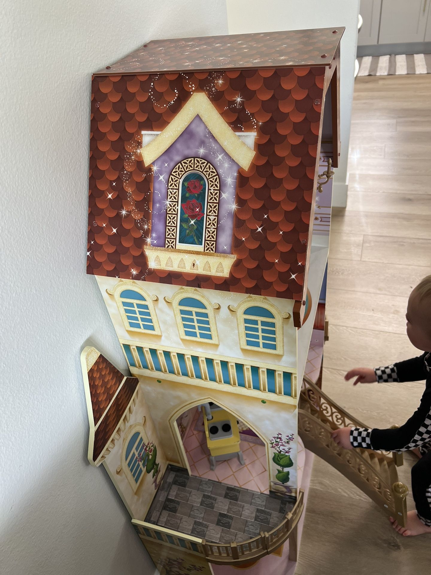 Kidkraft Disney Princess Belle Enchanted Dollhouse Kidkraft Belle