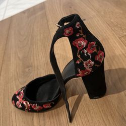Floral high-heels from White House Black Markey