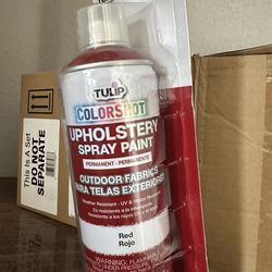 Fabric Spray Paint set of 4