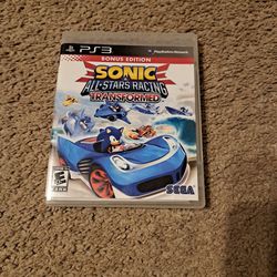 Playstation 3 Sonic All Stars Racing Transformed 