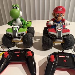 Remote Control Mario Cart Quad Twin Pack 