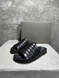 Rick Owens Men’s Slides With Box 2026 New
