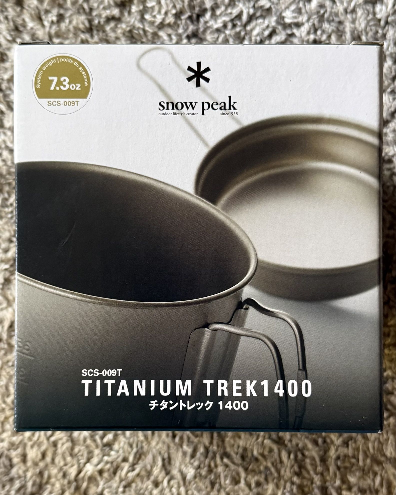 Snow Peak Trek 1400 Titanium Cookset