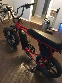 E-bike  Super Fast/w racing gear