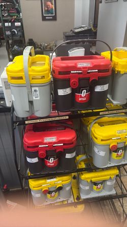 Red Optima AGM Batteries Red Optima AGM Batteries