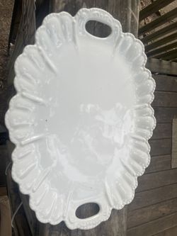 Antique  Japanese Tachikichi Chin Food Platter