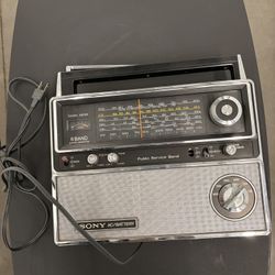 SONY 6 BAND Radio 