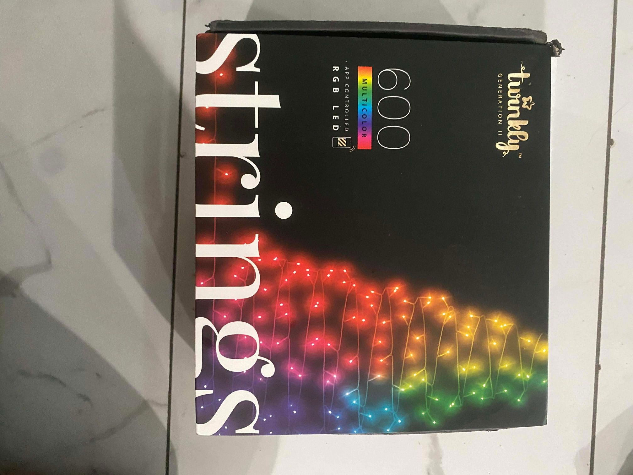 600 RGB LED 160ft Twinkly Gen2 Smart App & Christmas Lights + Music