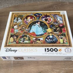 Disney Classics 1500 Piece Puzzle