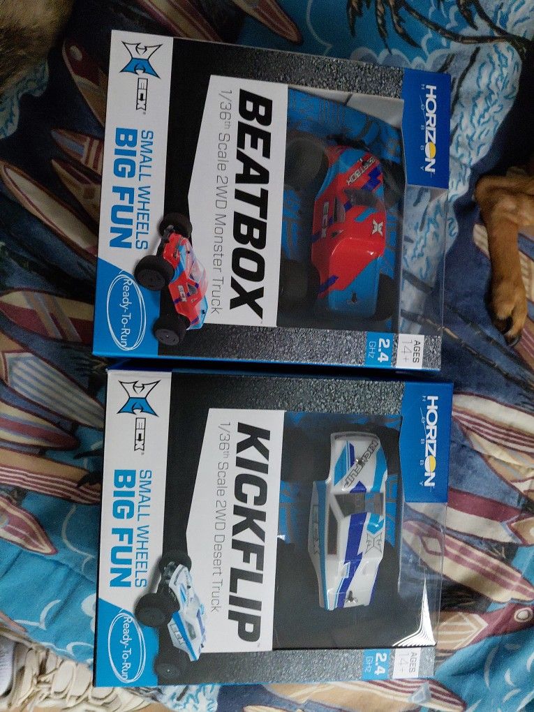 1/36 Beat Box And Kickflip 2 Car Combo Rtr Upgraded