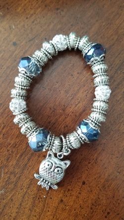 2 Owl Charm Bracelets