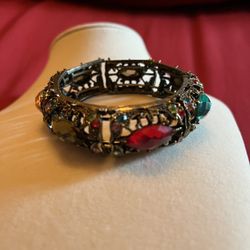 Vintage Bengal Clip Bracelet