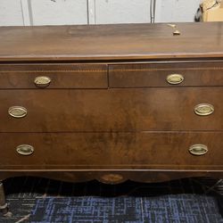 Antique Buffet Cabinet On Wheels