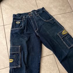 Vintage FUBU Y2K Baggy cargo jeans