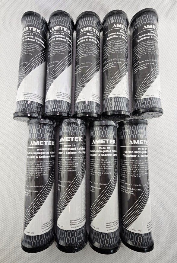 Free 12 Water Filters - Ametek C1 Taste/Odor Removal