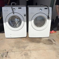 Samsung Dryer and washer