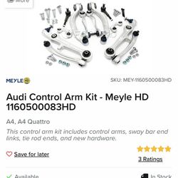 Audi Control Arm Kit - Meyle HD 11(contact info removed)3HD