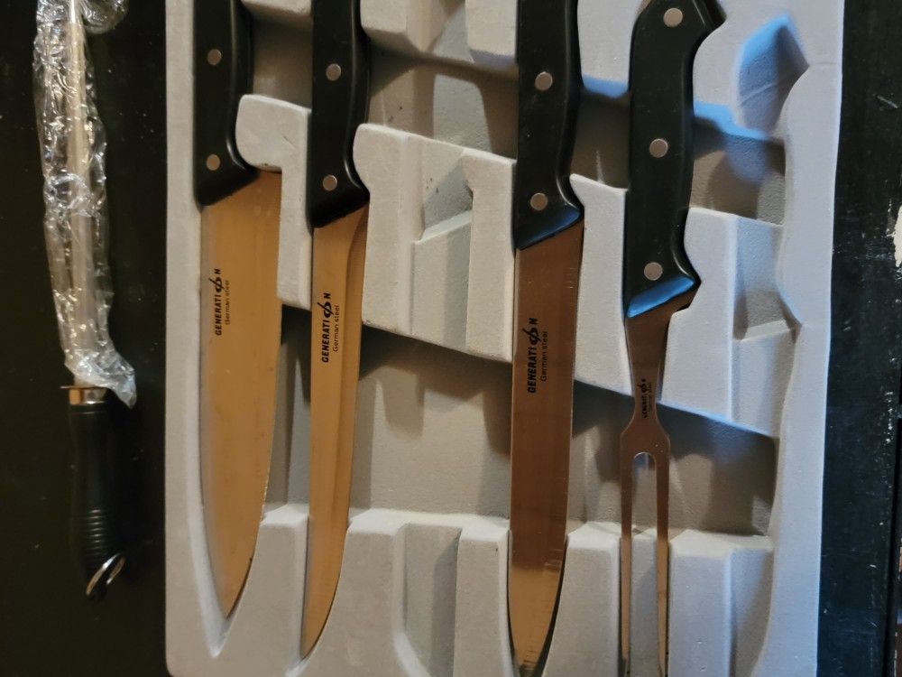 Generation German Steel Knifes 5 Peices