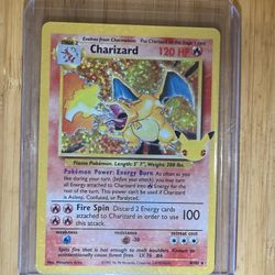 Charizard Celebration Holo