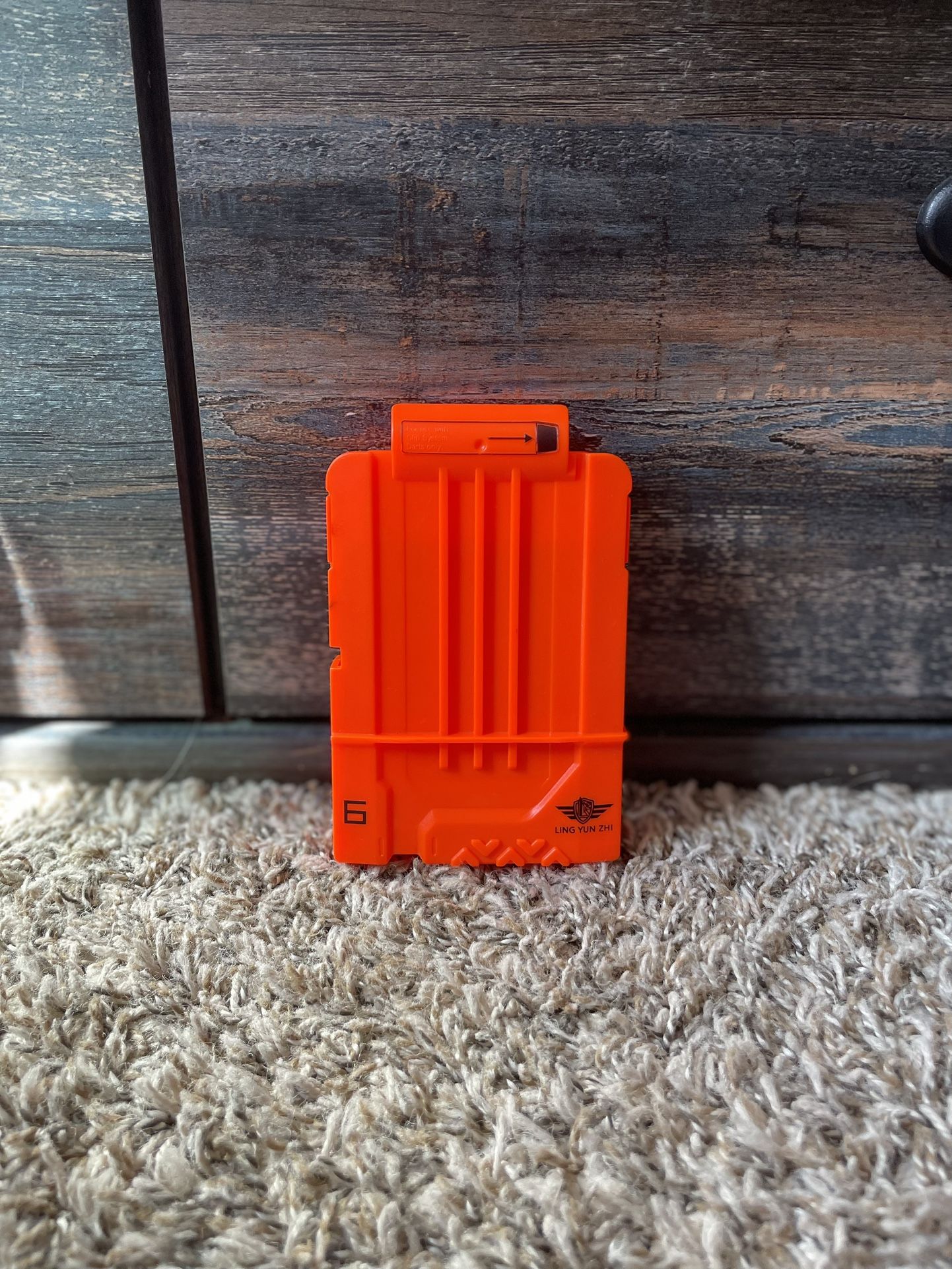 Dart Gun Magazine For Nerf Gun Carries 6 Bullets
