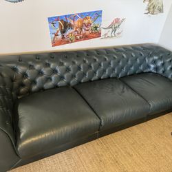 Natuzzi Italia La Scala Leather Couch
