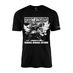 Final Fantasy XIV Perfect Alexander T-shirt Black Small