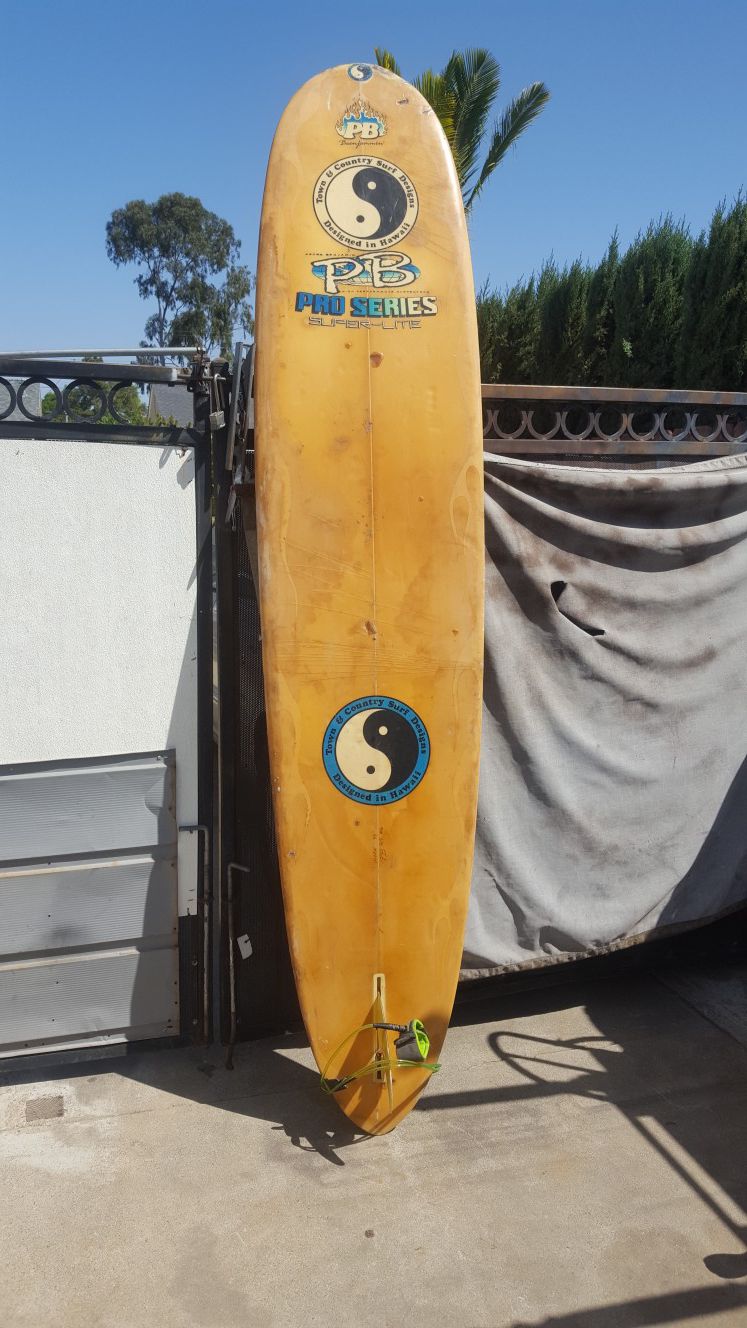 Old Long Surfboard 1970's
