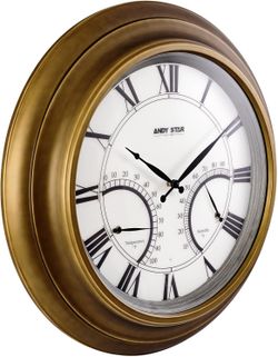 ANDY STAR 24 Inch Outdoor Clocks Waterproof,Large Outdoor Wall Clocks#2345EY8