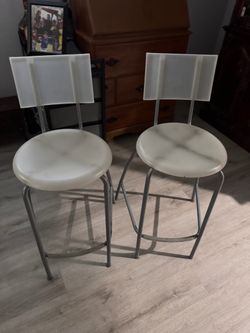 Tall plastic chairs