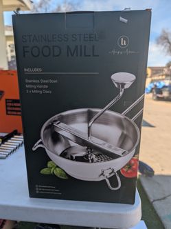 Food Mill Stainless Steel
