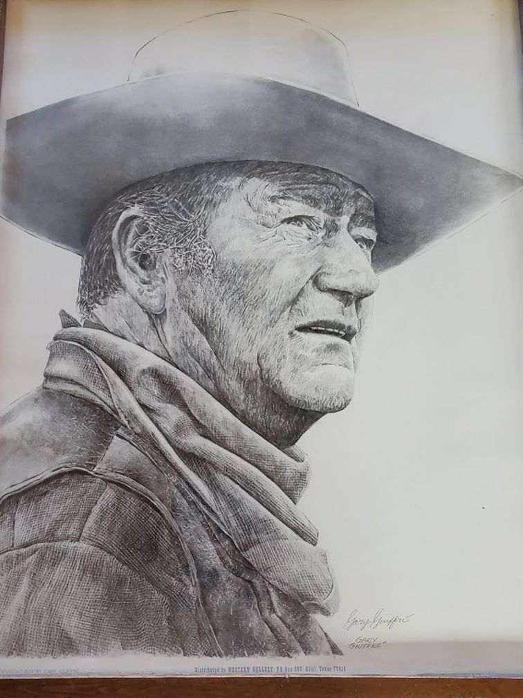 Gary Giuffre John Wayne Prints