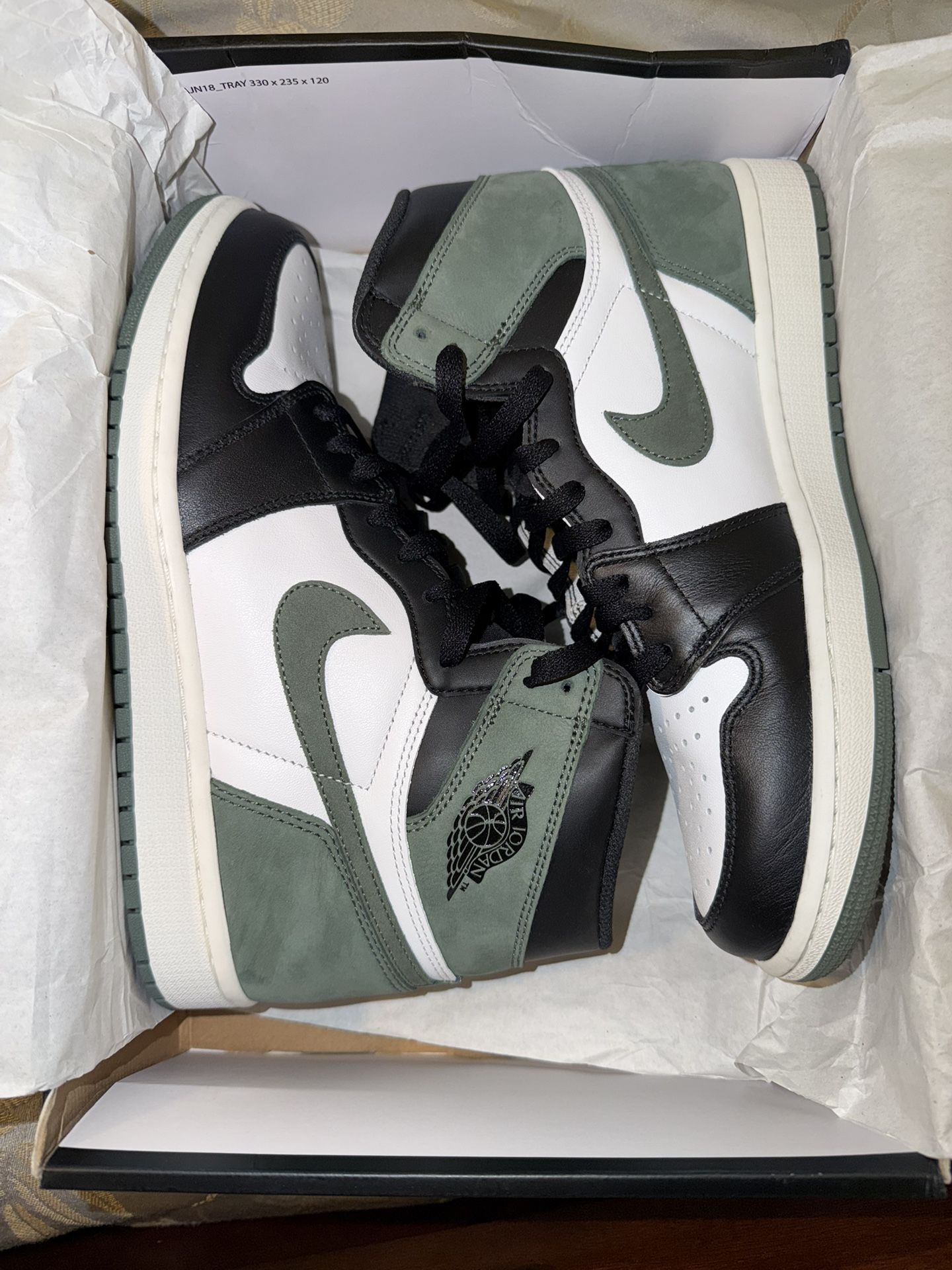 2018 Jordan 1 Clay Green Size 12 - Jordan 1 Retro High OG Clay Green 2018  main image 3