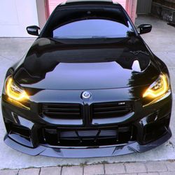 OEM 2024 BMW M2 Rear Spoiler With 10 Years Diamond Coating