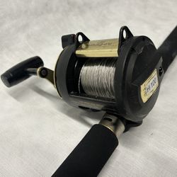 Shimano TLD 30 Two-speed Reel With Custom Heavy Rod