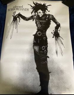 EDWARD SCISSORHANDS Movie POSTER 24x36