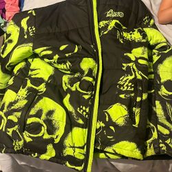 Psych world Puffer Snot Green Xl 