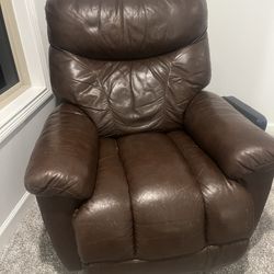 Leather Lazy Boy Recliner