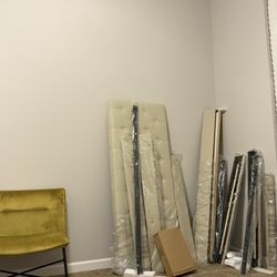 Queen Size Bed Frame Never Assembled 