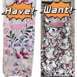 NWT Disney Marie Aristocats Blanket Throw